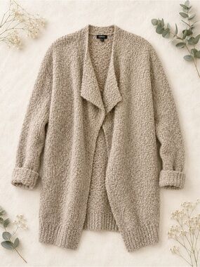 Express oversized knit cardigan